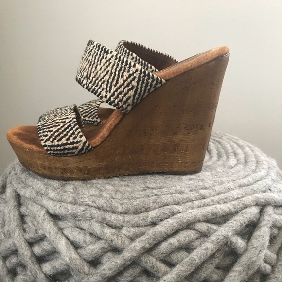 Women’s wedges. Fits like 7-7.5. - Picture 4 of 5